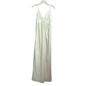 Ramy Brook white cotton maxi dress